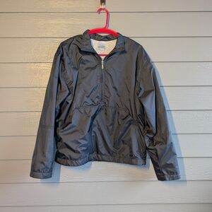 Nike Kids Black Pullover Jacket With Lining